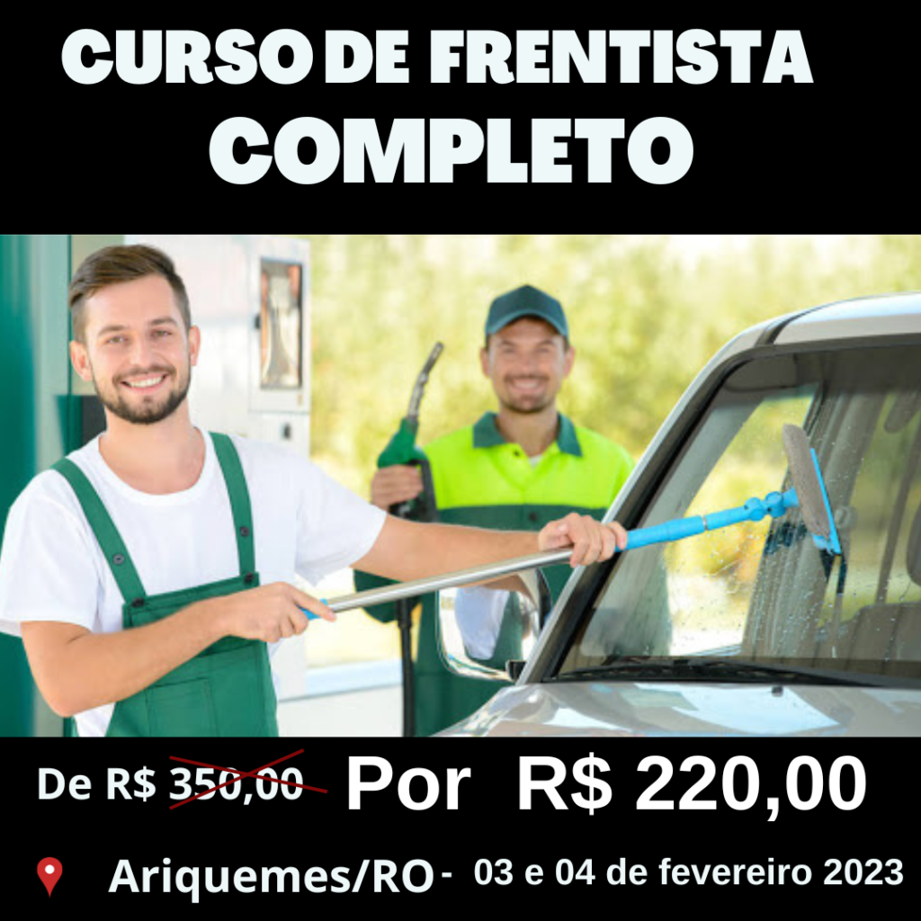 Curso De Frentista Na Cidade De Ariquemes Dn Cursos Profissionalizantes 